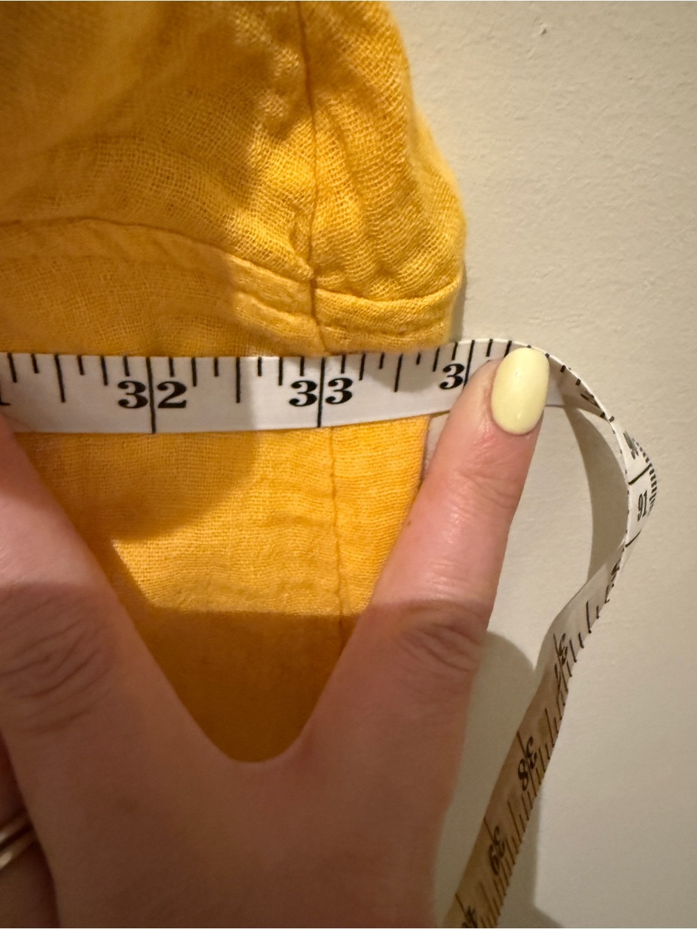 Roots Yellow Cotton Gauze Button Front Shirt 3X Plus Size Oversized - Picture 4 of 6